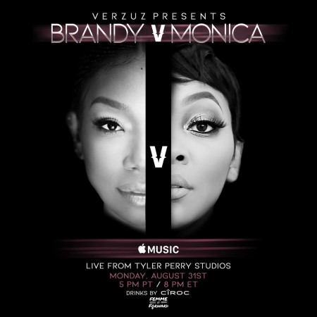 Brandy and Monica go head to head on Verzuz